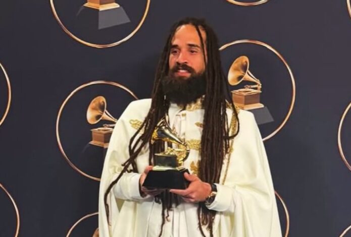 Keznamdi cops Best Reggae Album Grammy Award