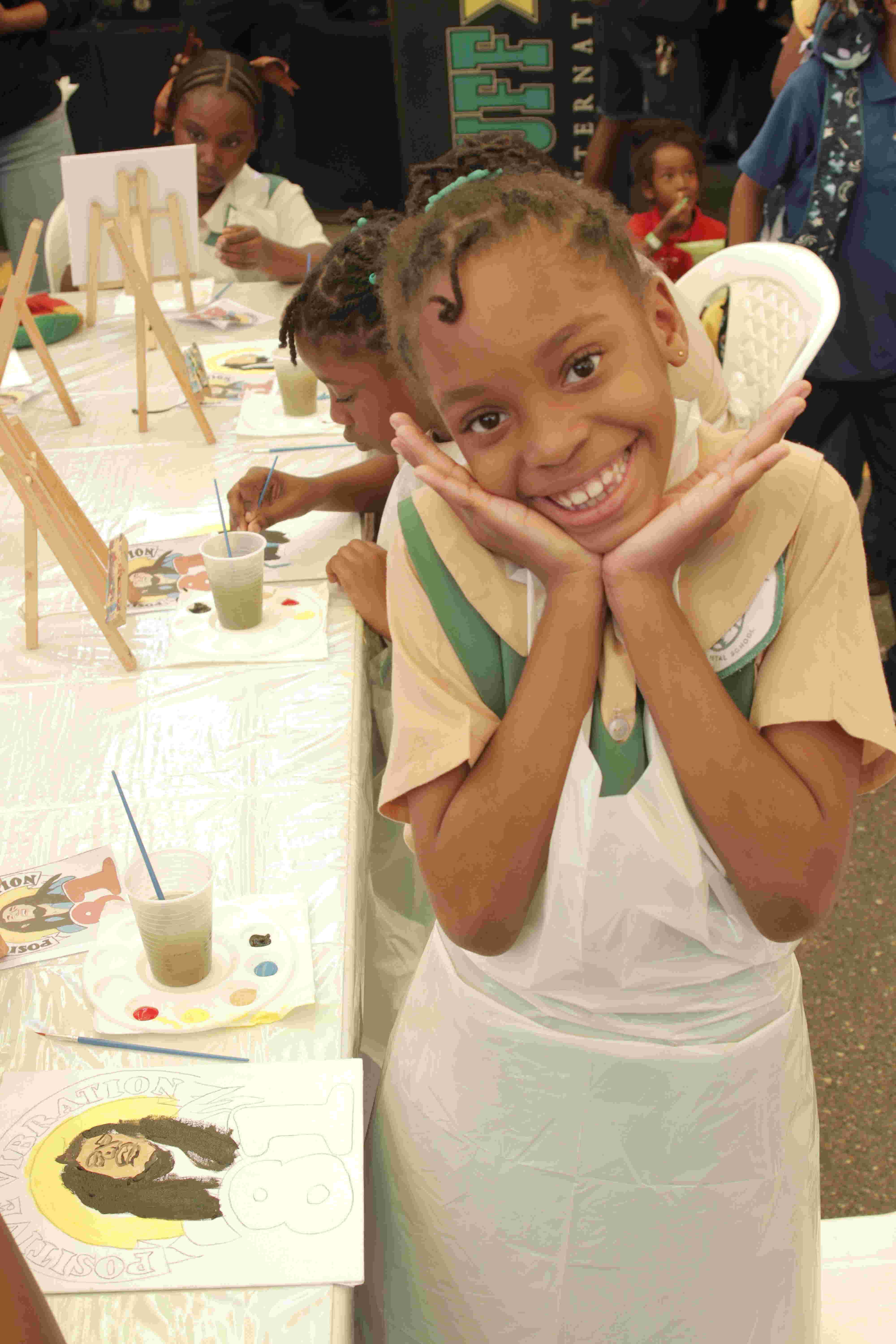 Berger Paints Jamaica Brings Colour and Creativity to Kids Village at Bob Marley’s 81st Birthday Celebration